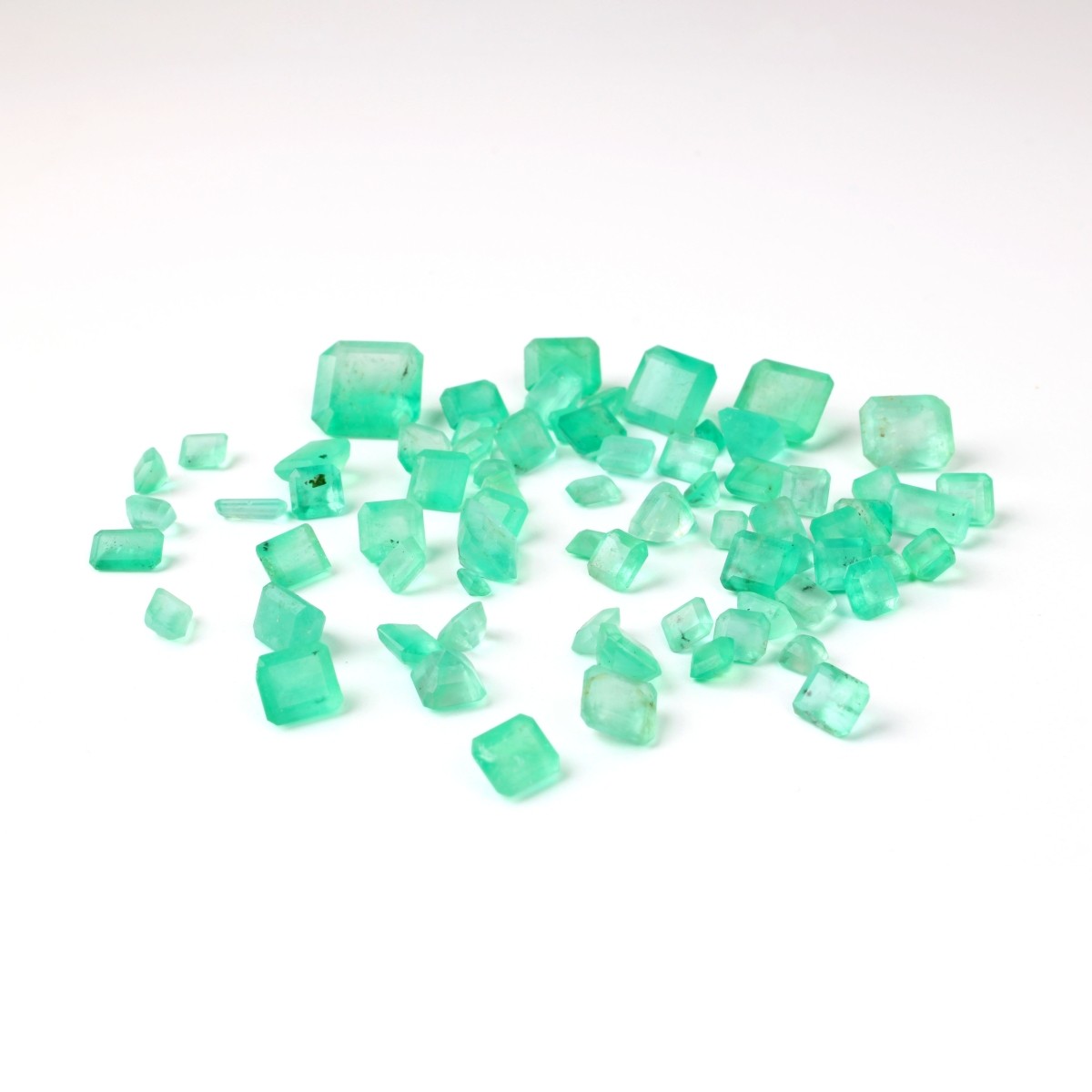 46.3CT TW Colombian Emeralds