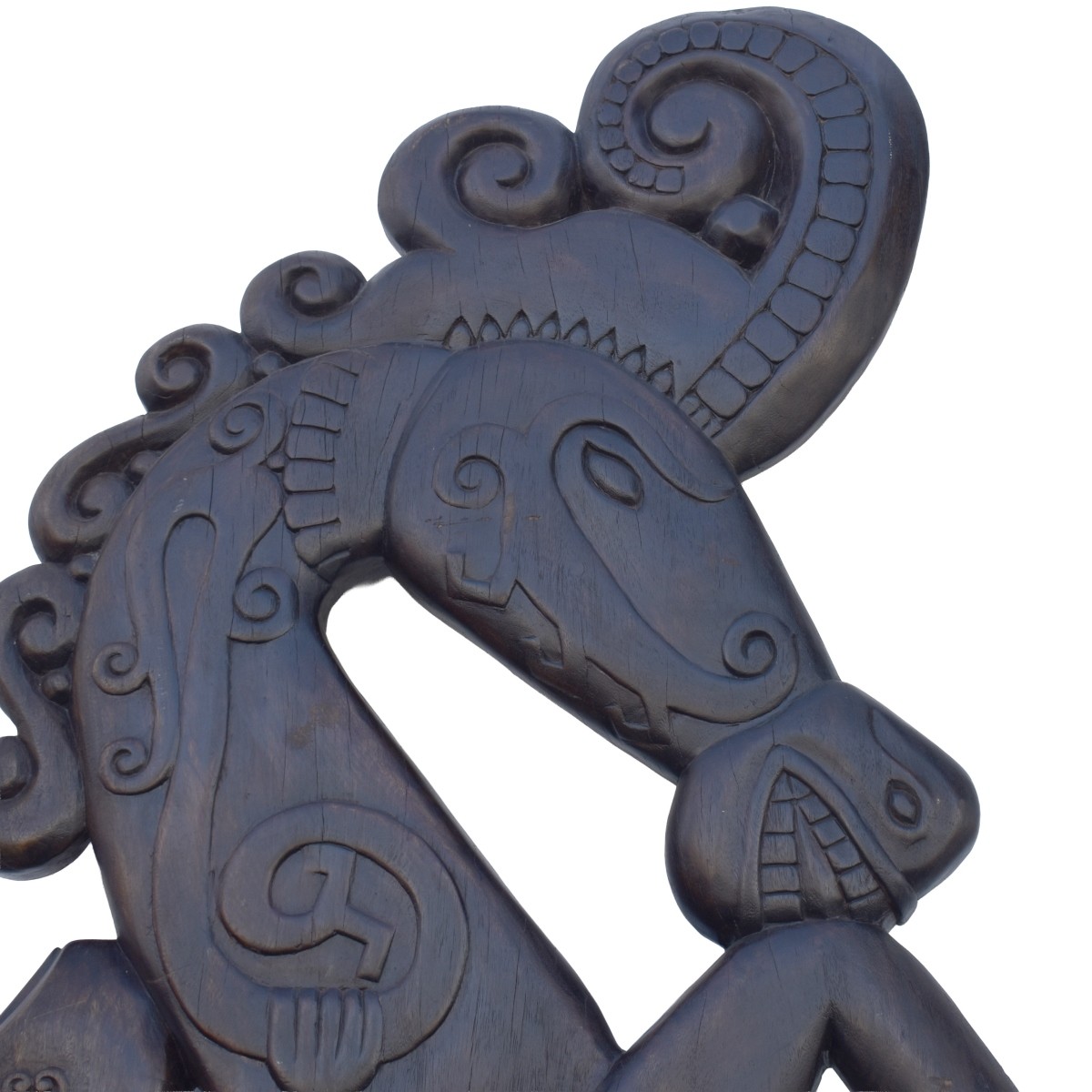 Monumental Indonesian Horse Sculpture