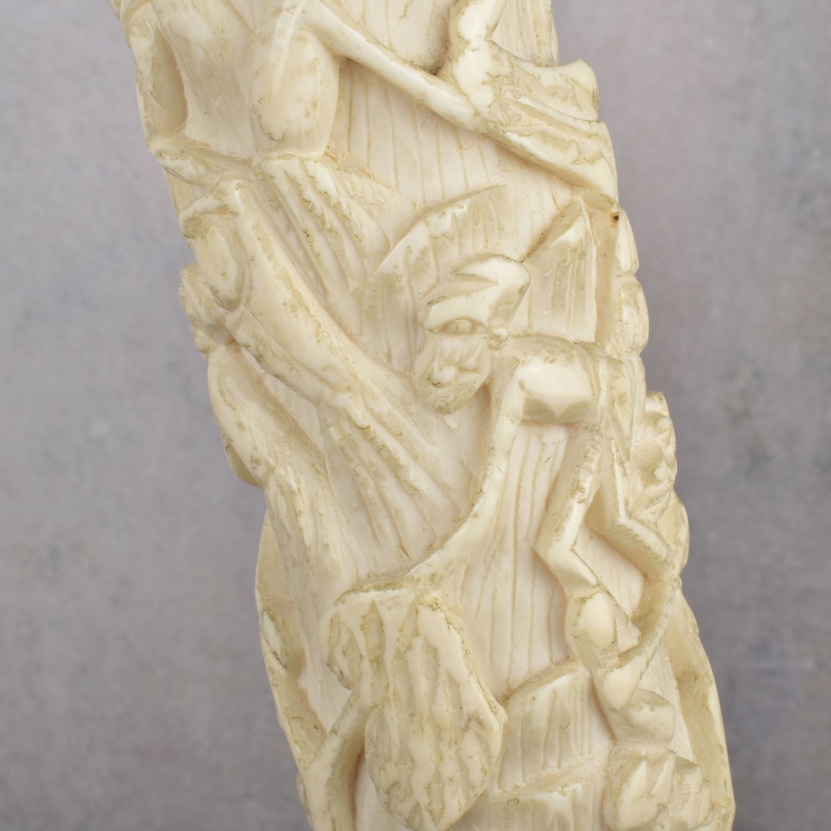 Antique Pair of Carved African Sculptures