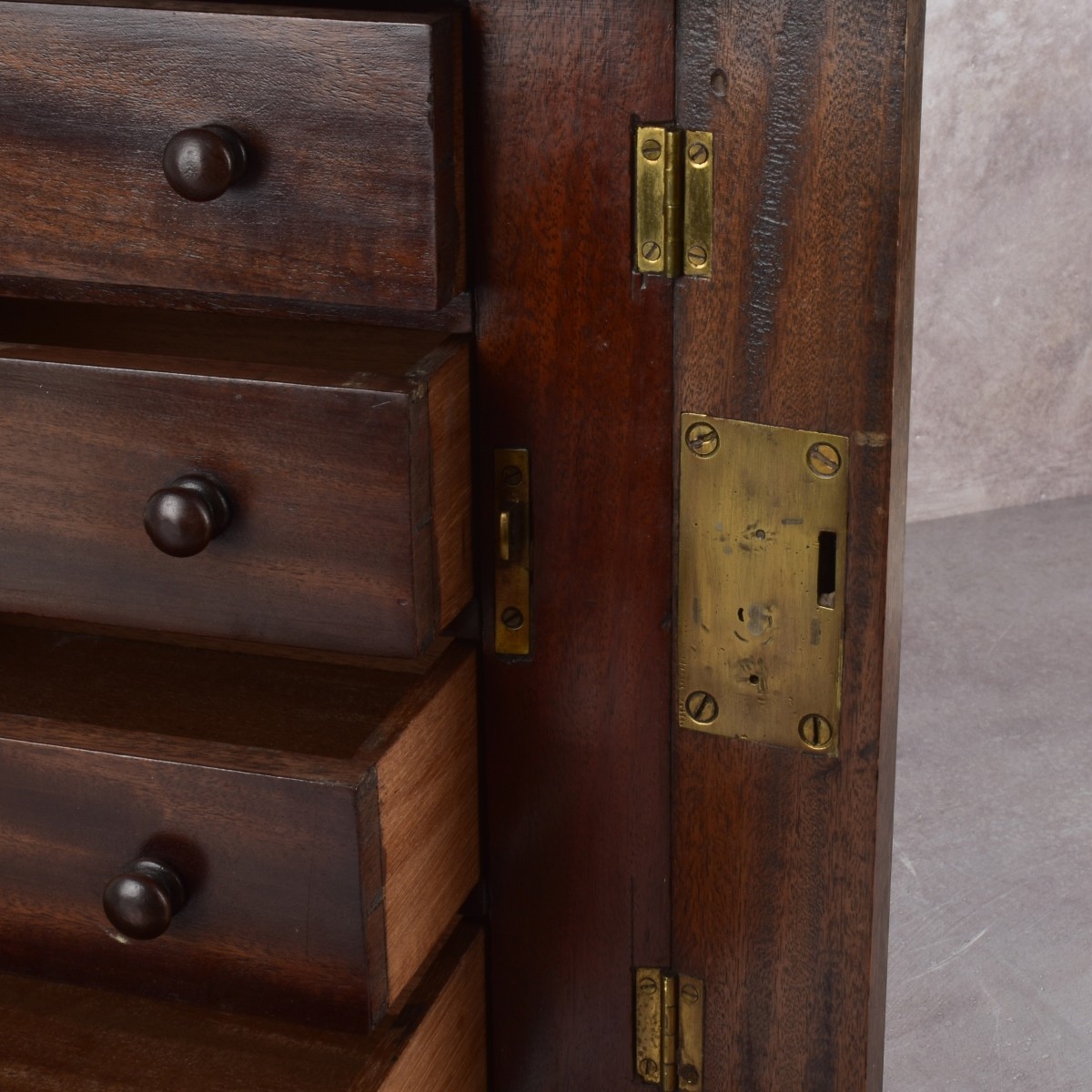 Vintage Miniature English Chest