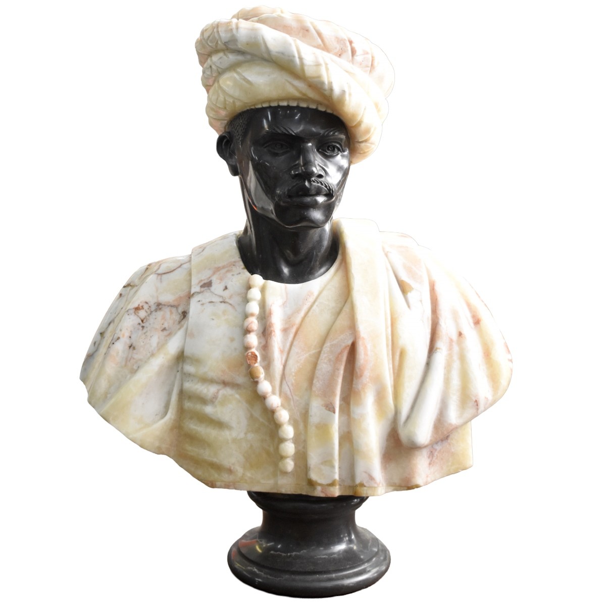 Sculptured Bust of a Moor