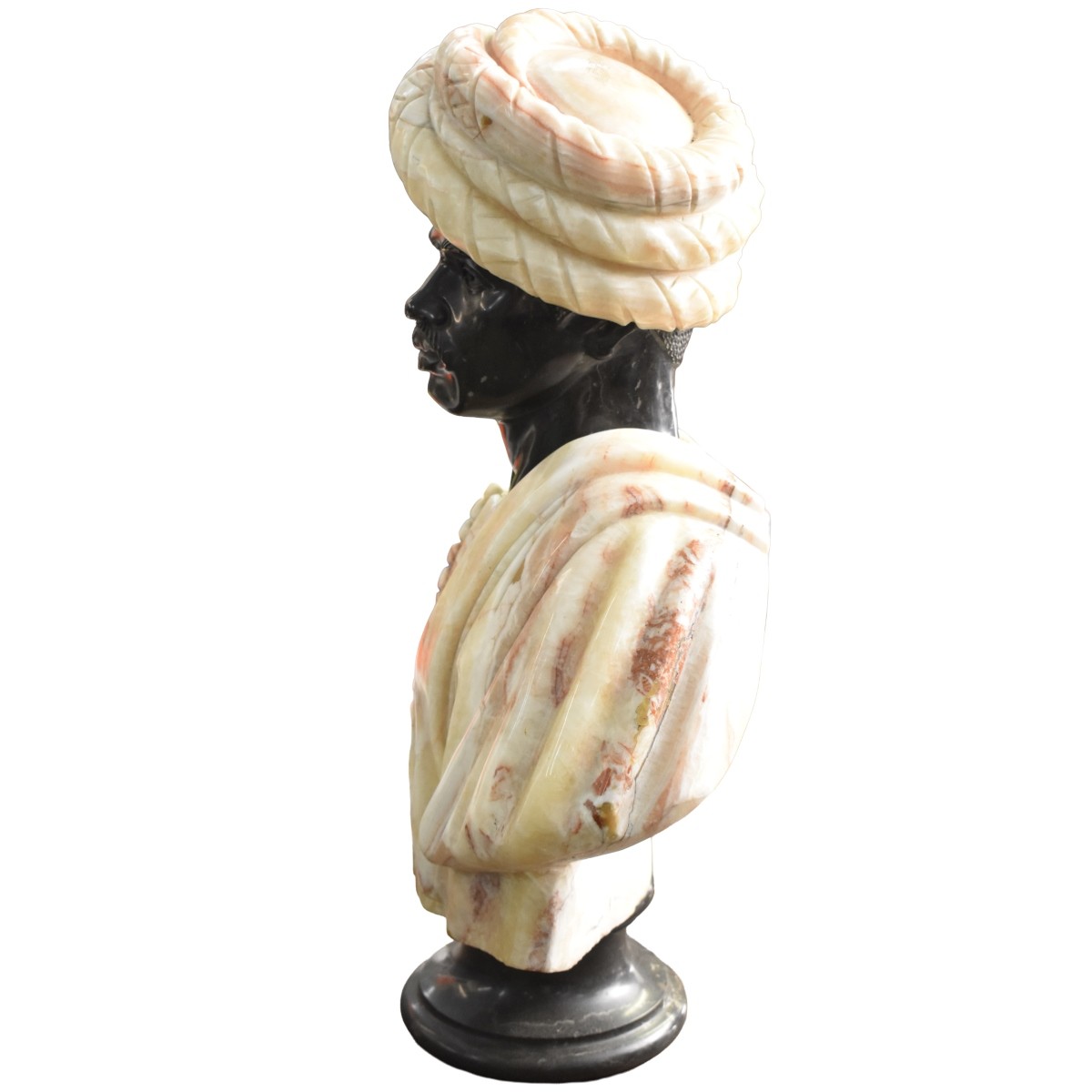 Sculptured Bust of a Moor