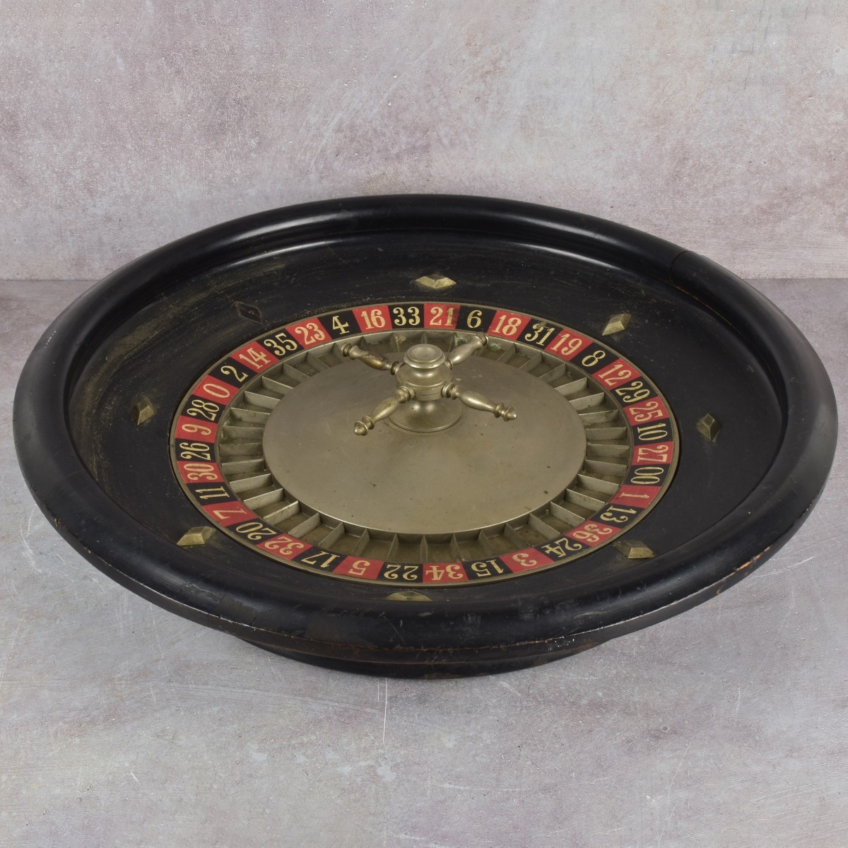 Vintage French Roulette Wheel