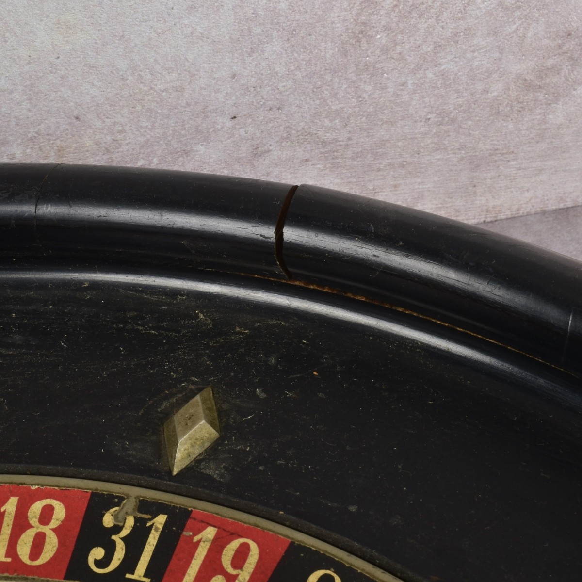 Vintage French Roulette Wheel