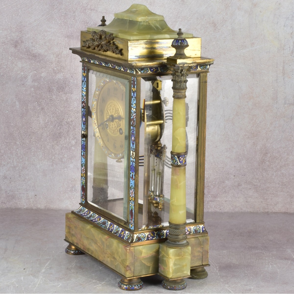 French Samuel Marti Mantle Clock.
