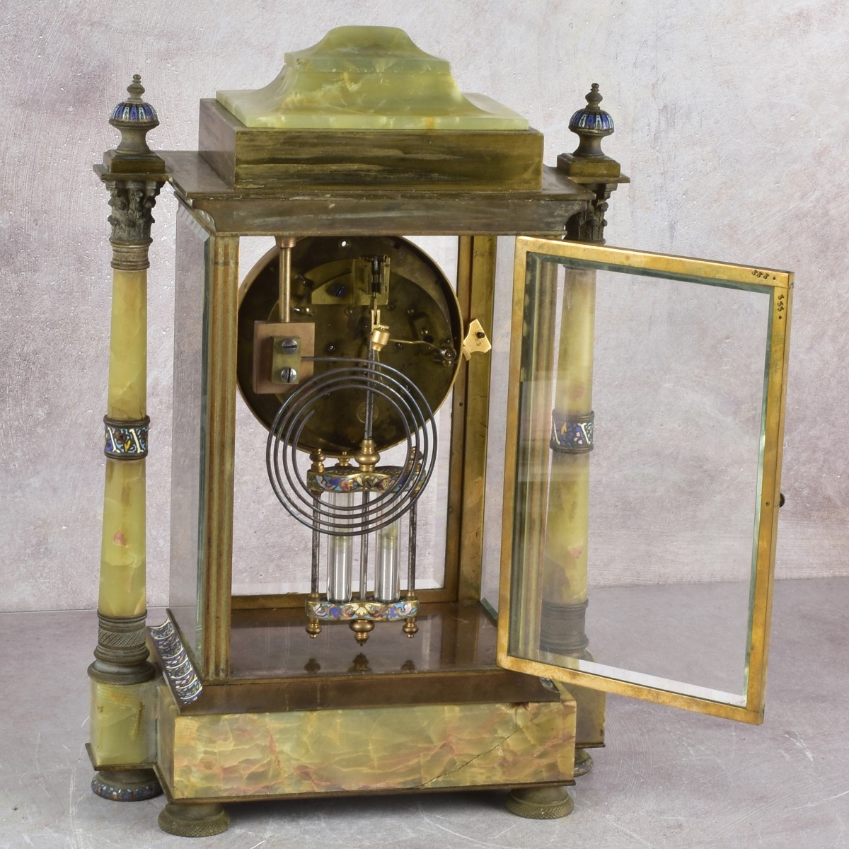 French Samuel Marti Mantle Clock.