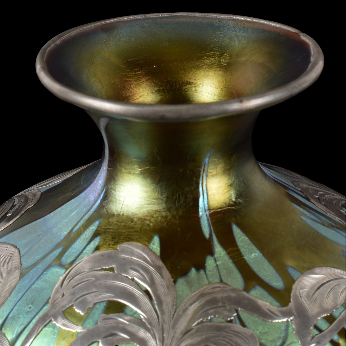 Loetz Art Nouveau Art Glass