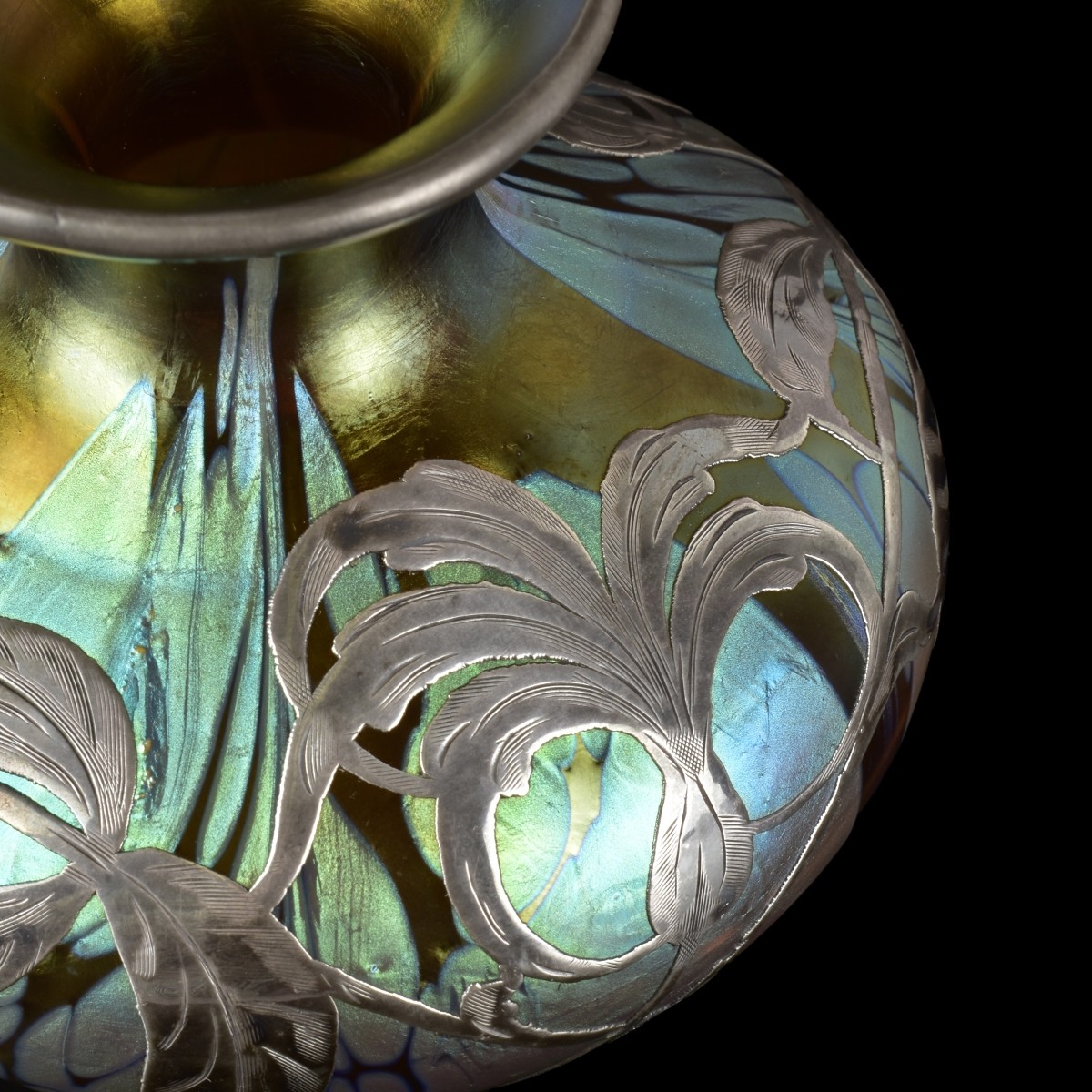 Loetz Art Nouveau Art Glass