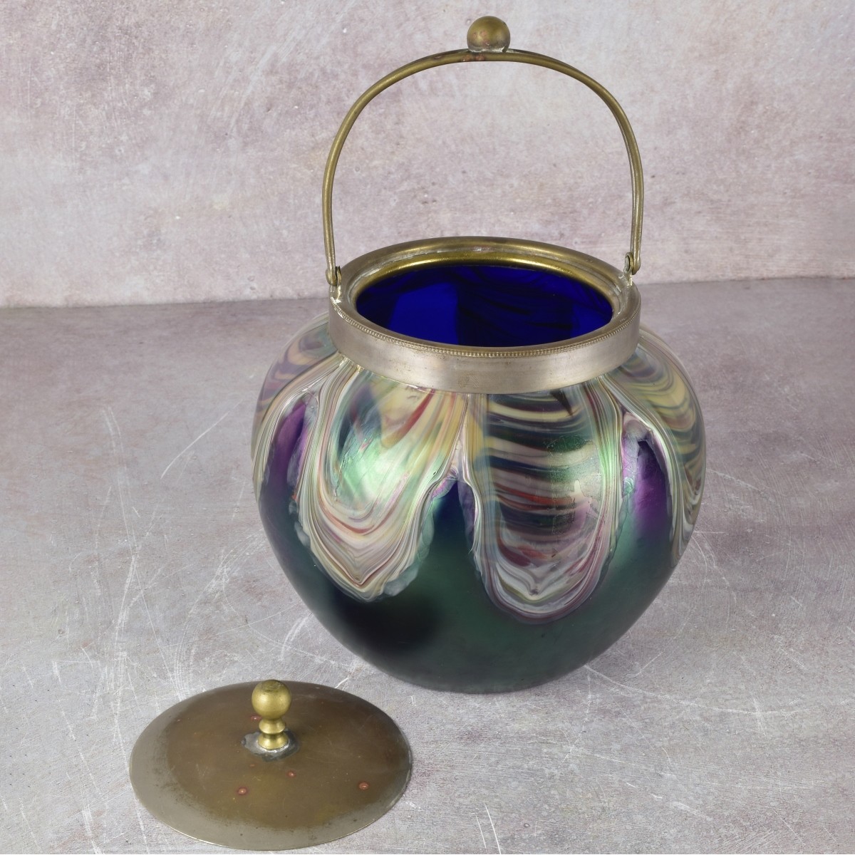 Loetz Art Nouveau Art Glass