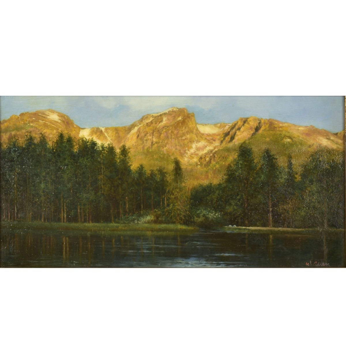 Landscape Oil on Panel