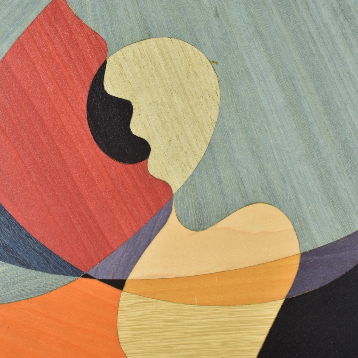 Pino Valenti, Italian Abstract Marquetry