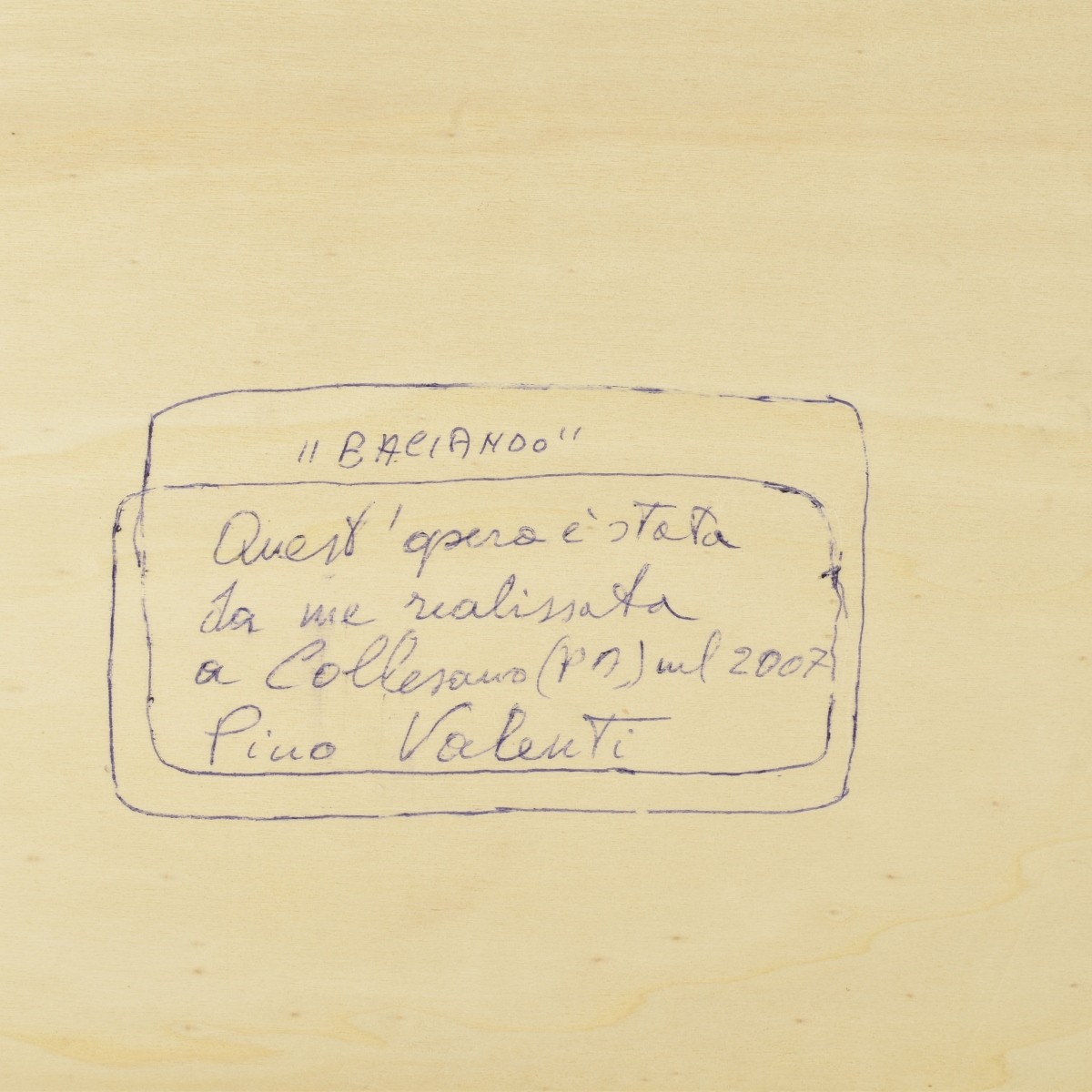 Pino Valenti, Italian Abstract Marquetry