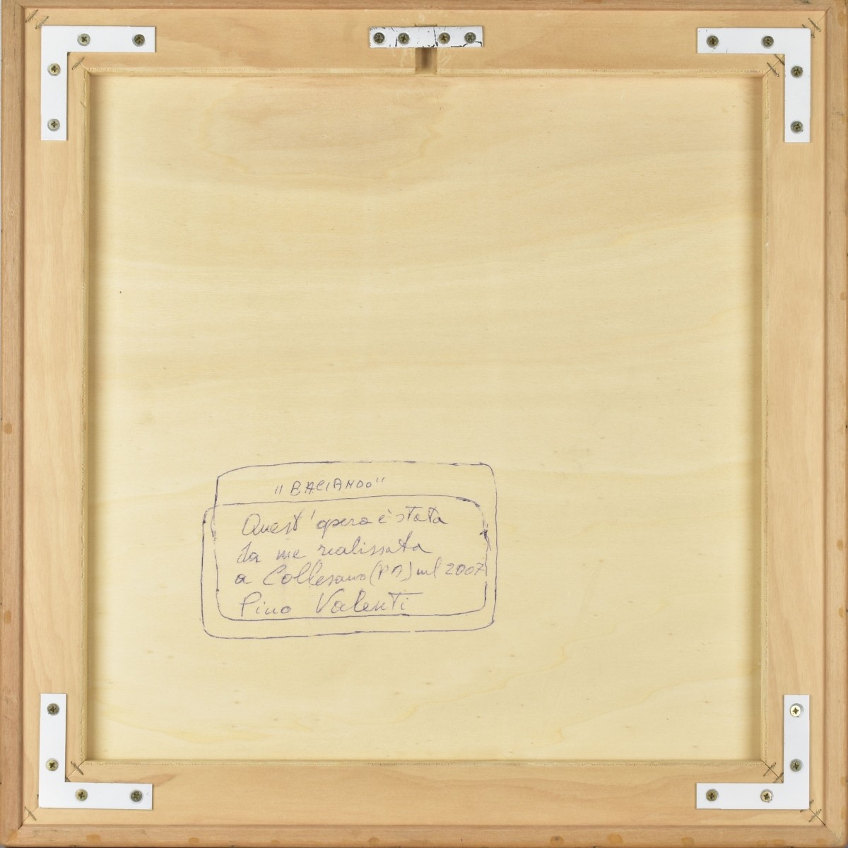 Pino Valenti, Italian Abstract Marquetry