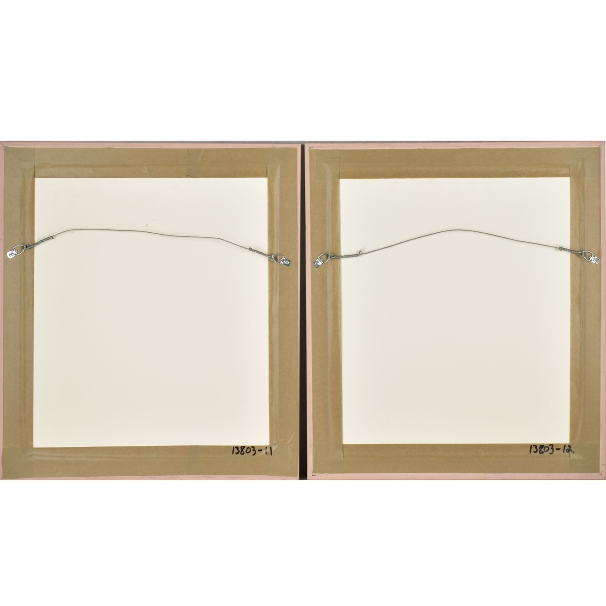 Framed Colored Lithographs