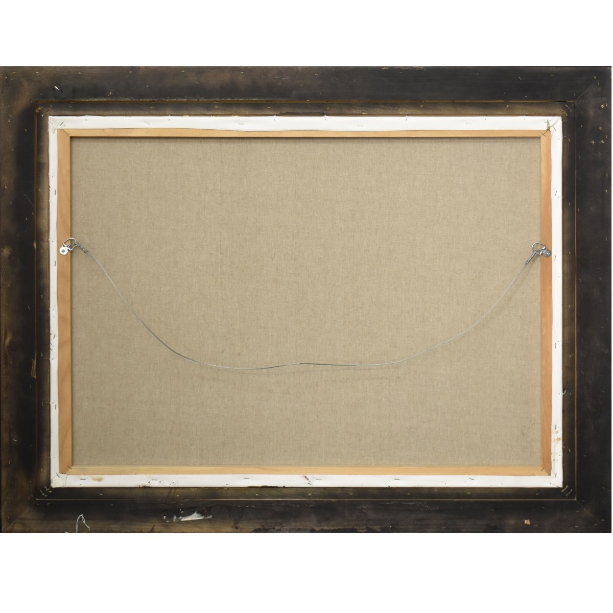 Garden Landscape Oil on Canvas