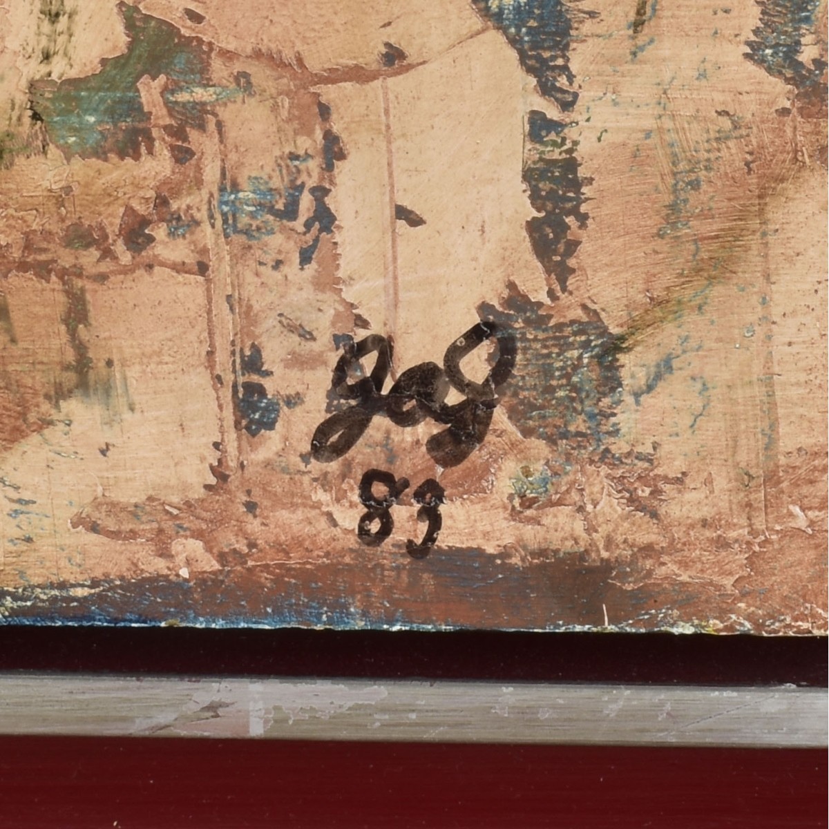 John-Anthony Scandrich Abstract Oil