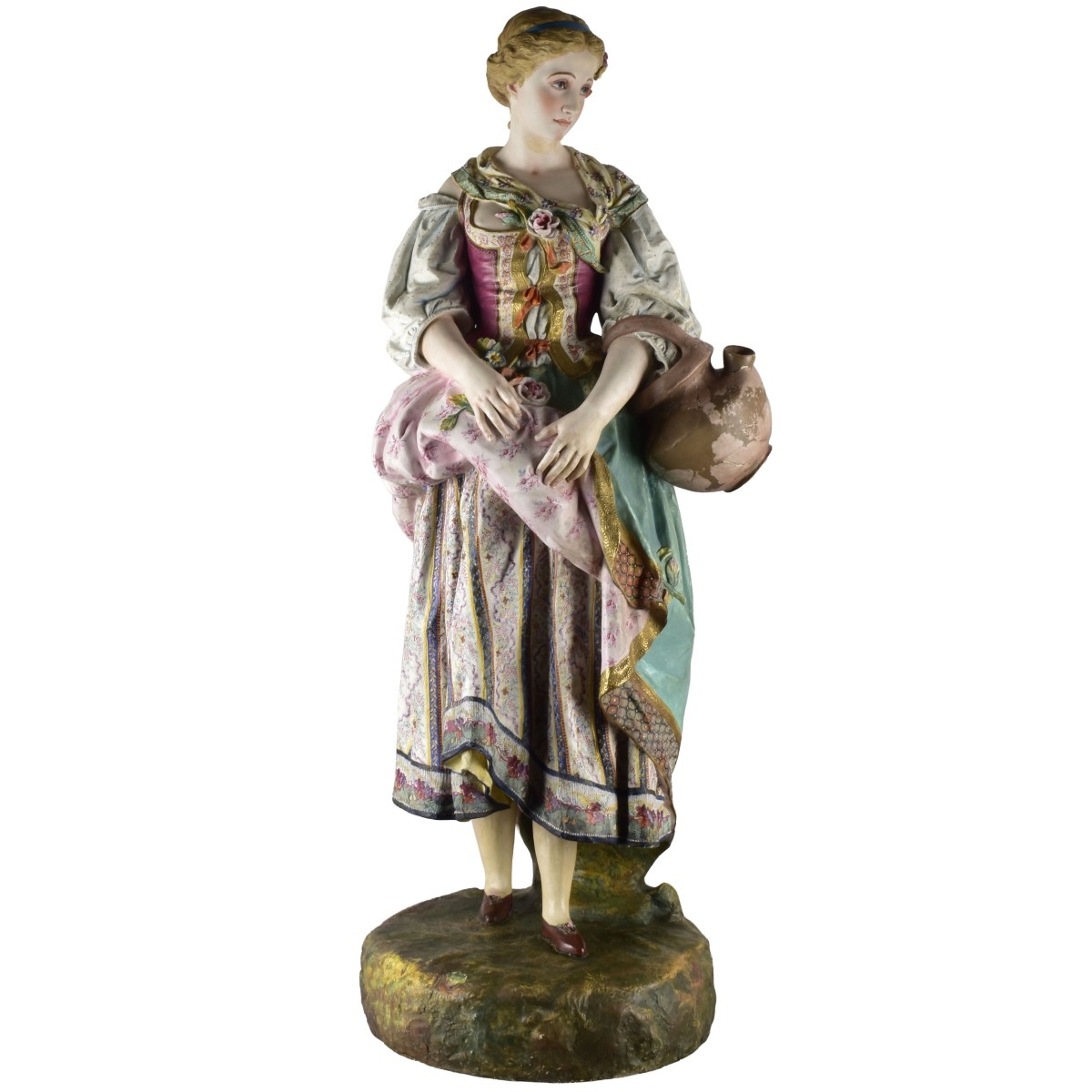 Large French Bisque Sculpture