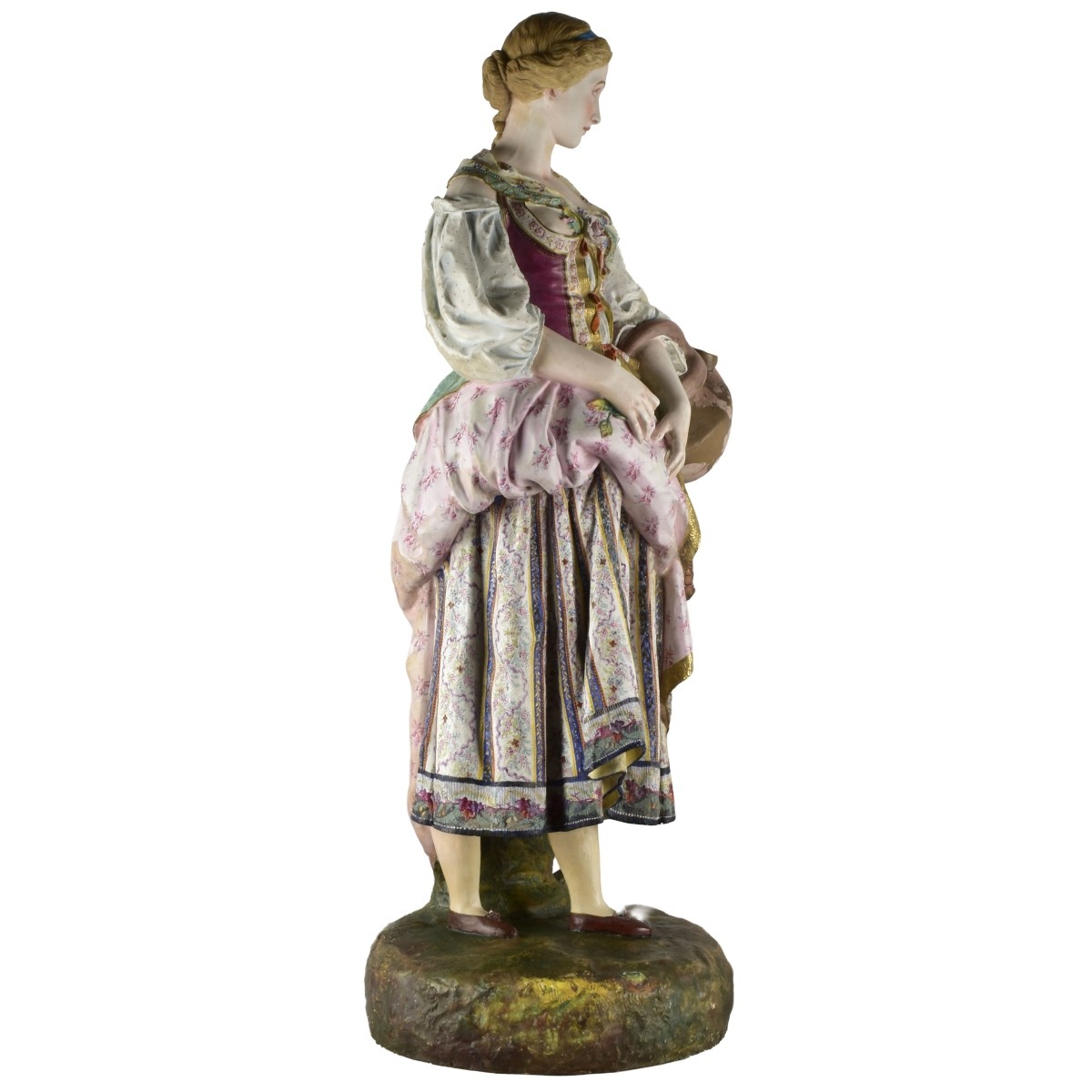 Large French Bisque Sculpture