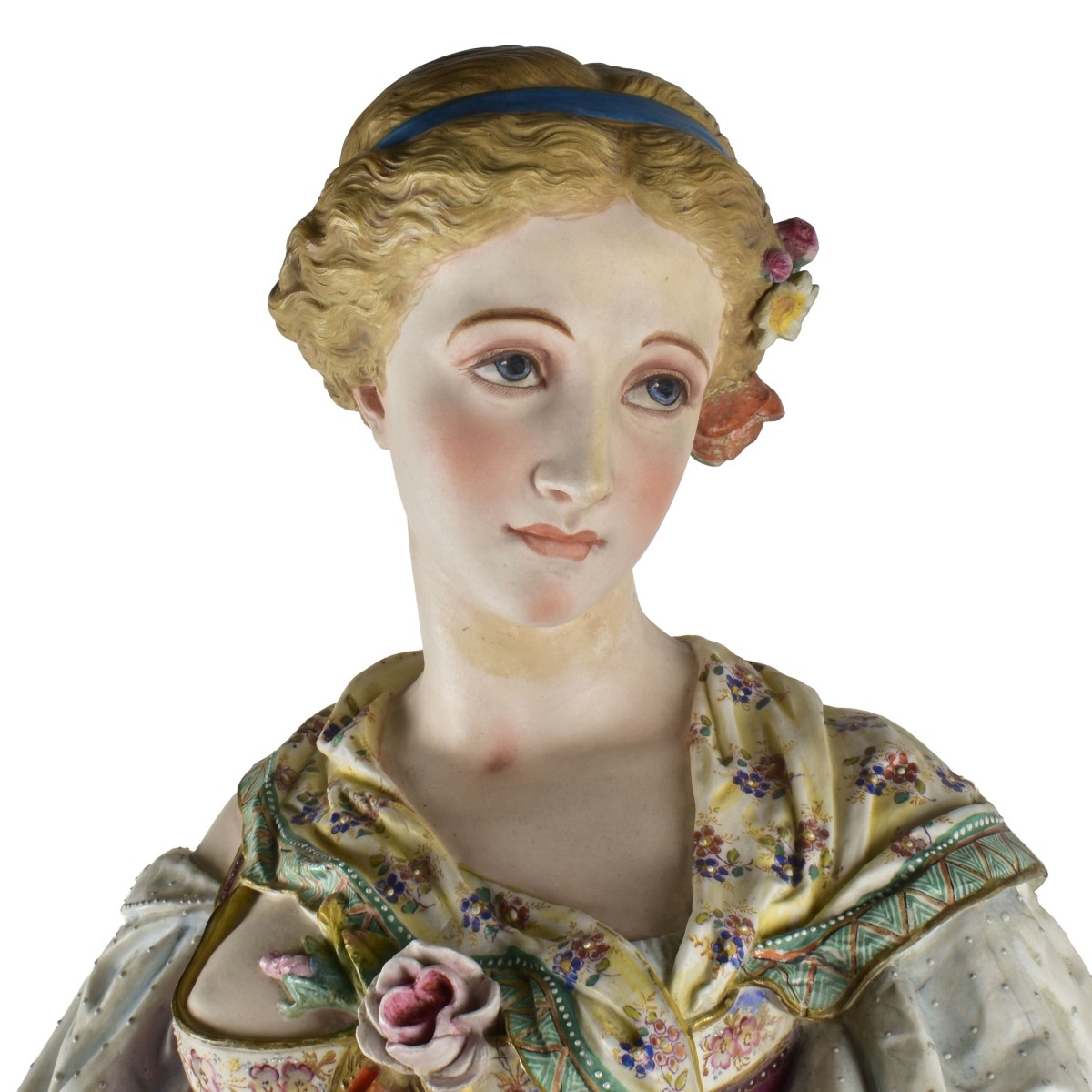 Large French Bisque Sculpture