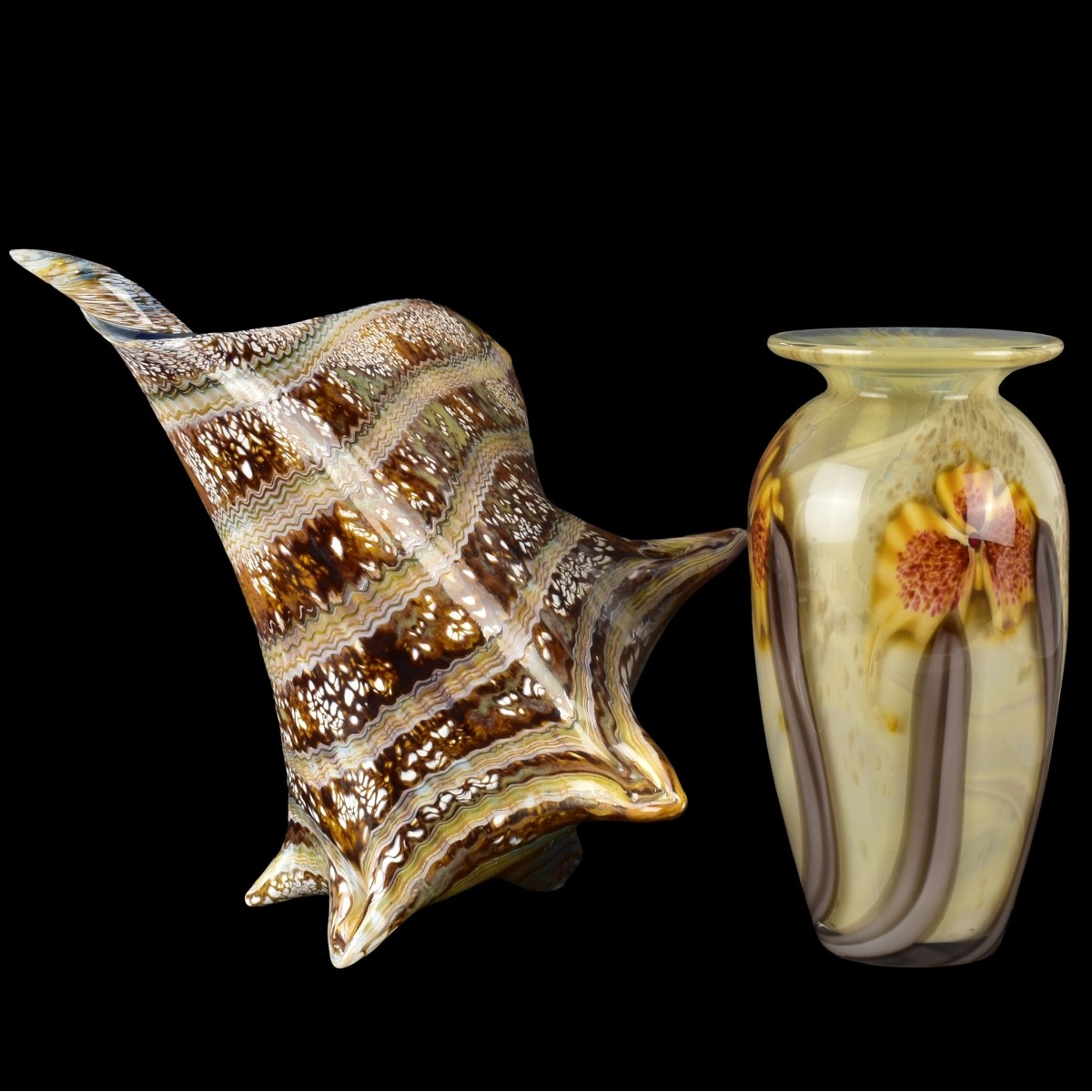 Modern Art Glass Pieces