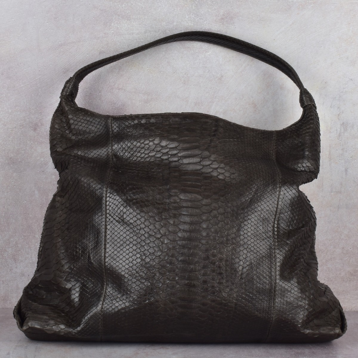 Vintage Snakeskin Shoulder Bag