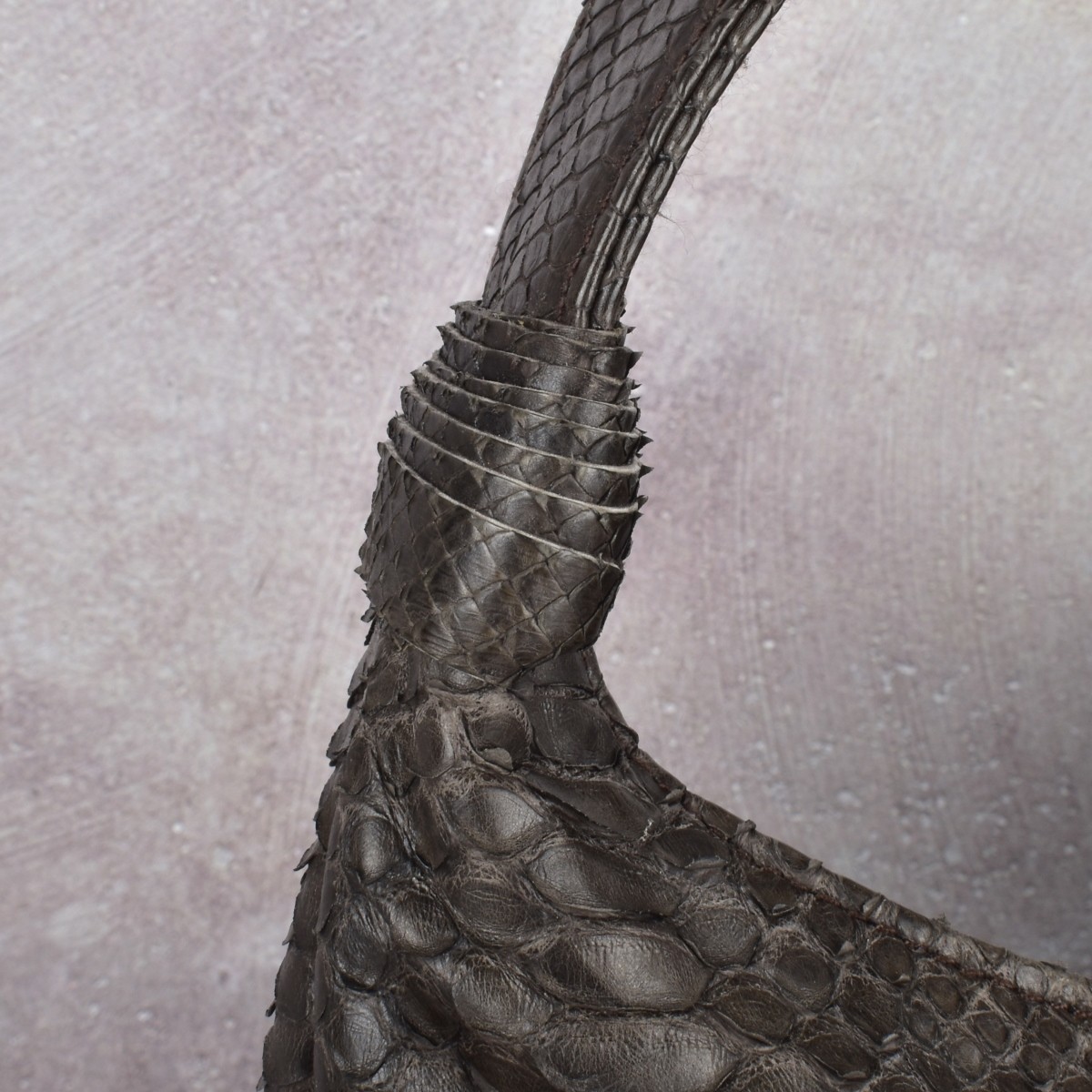 Vintage Snakeskin Shoulder Bag