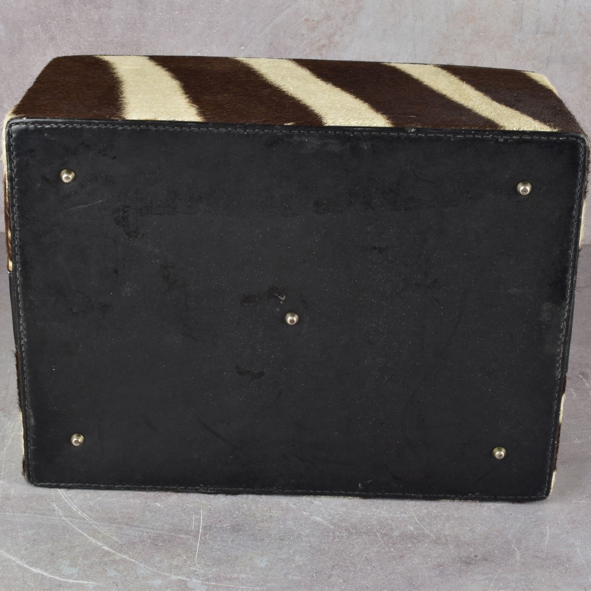 Zebra Skin Travel Case