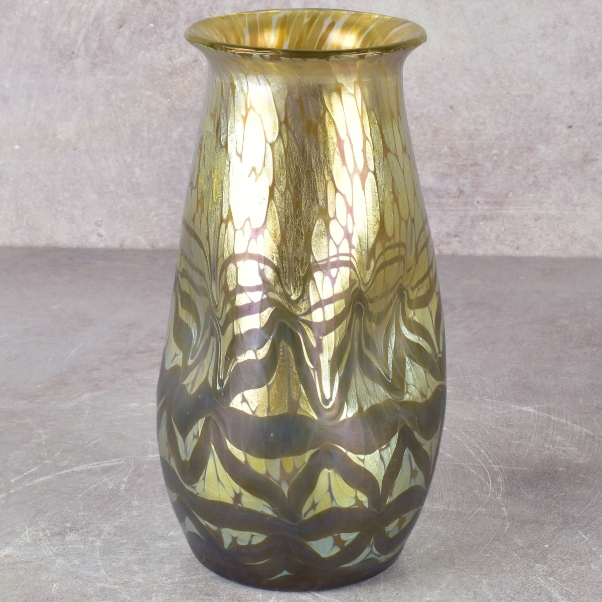 Loetz Art Nouveau Art Glass