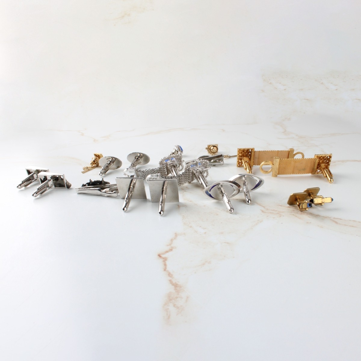 Vintage Cufflinks and Tie Clips