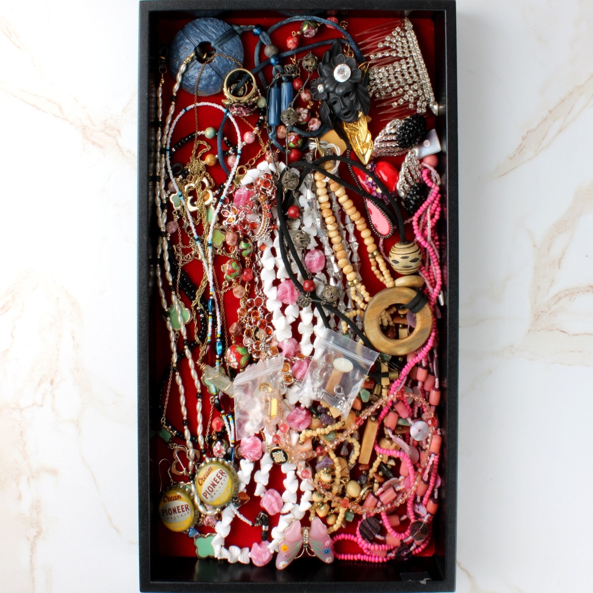 Tray Lot of Fashion Jewelry