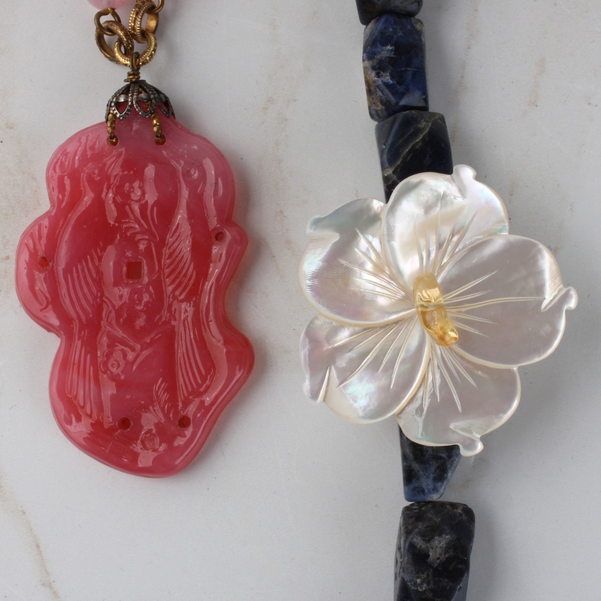 Hardstone and Costume Jewelry