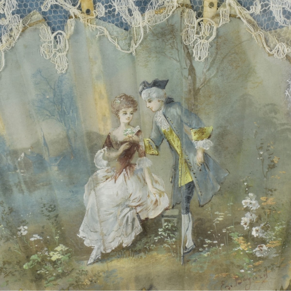 19th Century Hand Fan