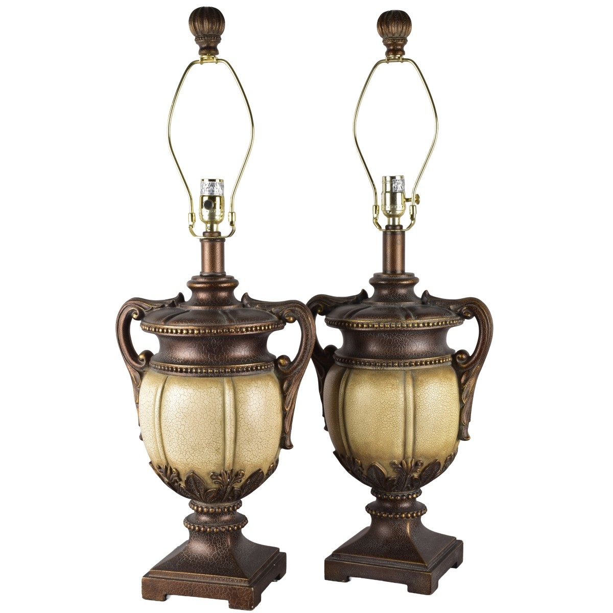 Neo-classical Style Urn Lamps