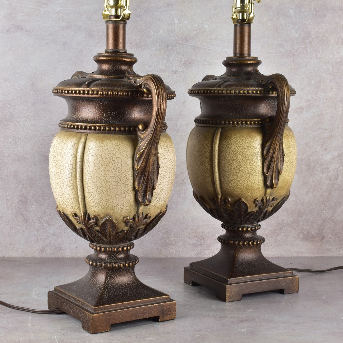Neo-classical Style Urn Lamps