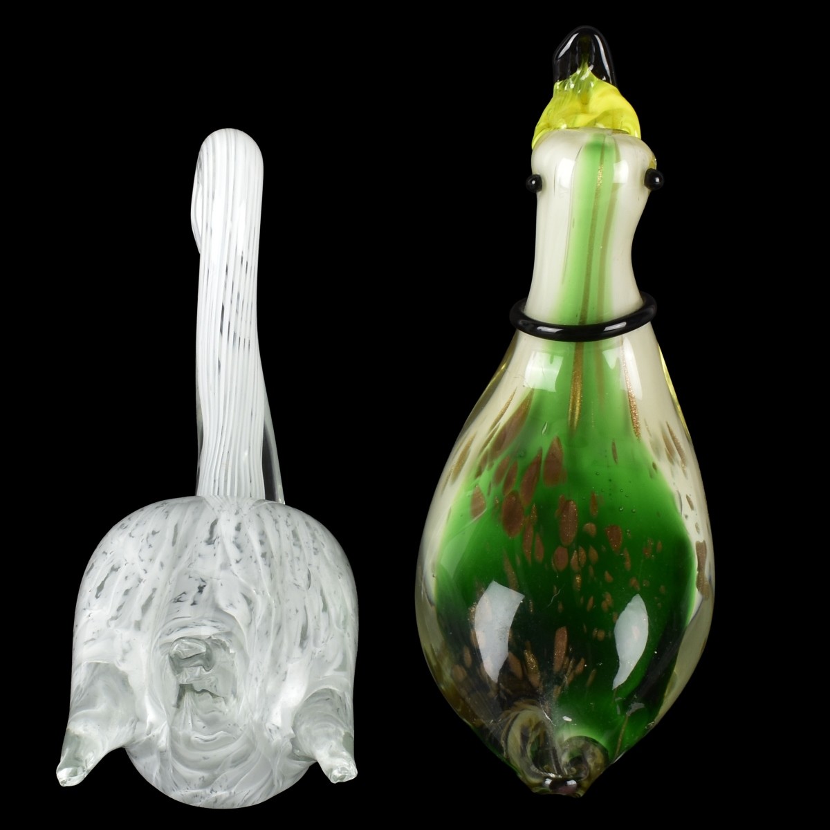 Vintage Murano Glass Sculptures