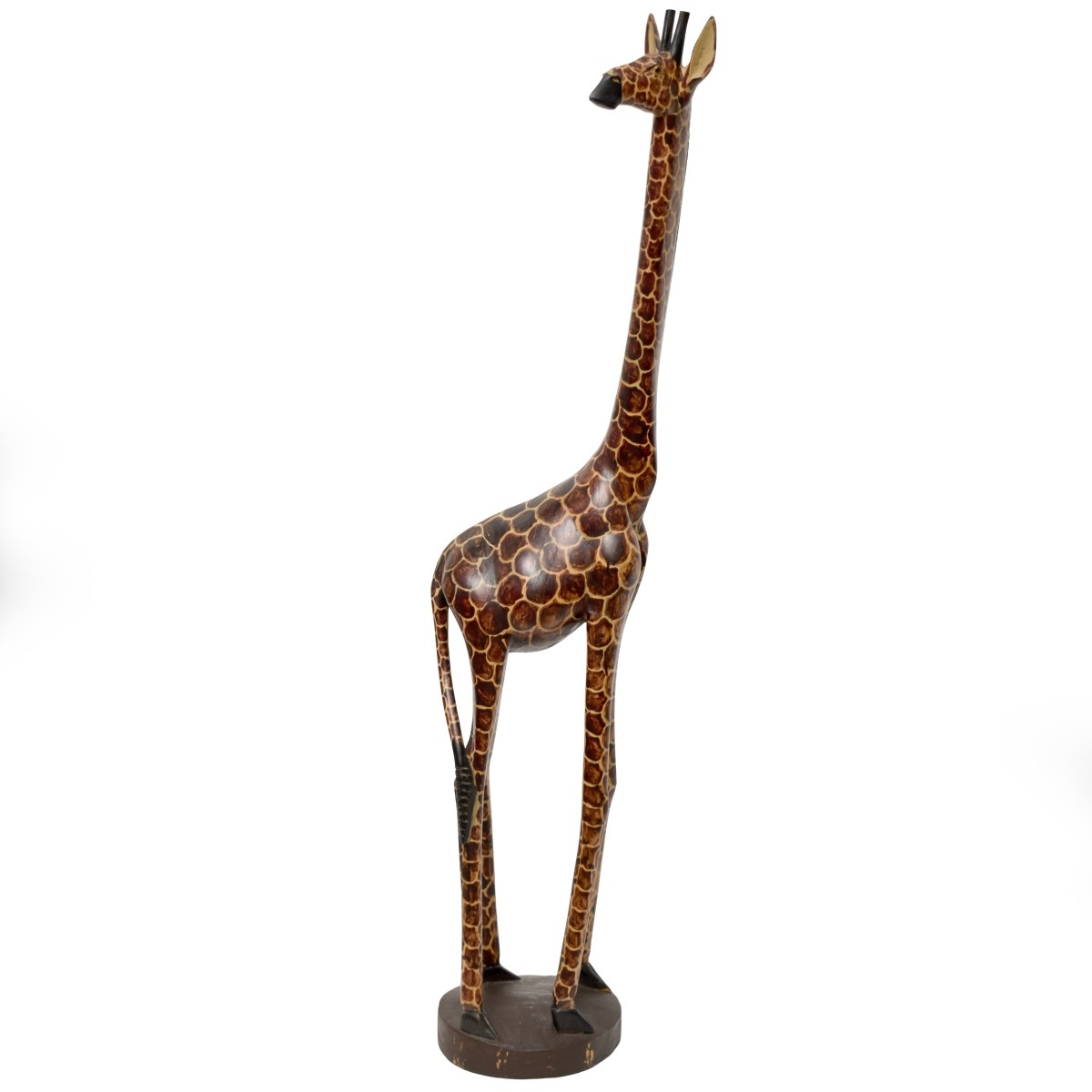Vintage Carved and Painted Giraffe