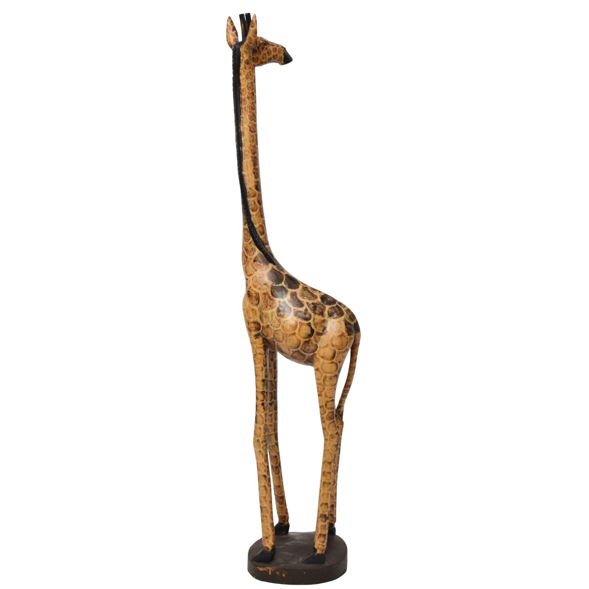 Vintage Carved and Painted Giraffe