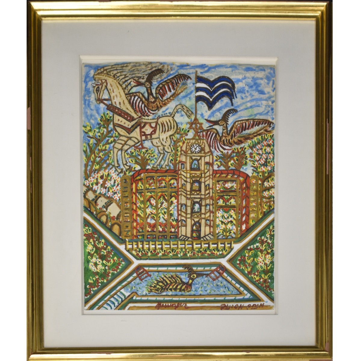 Pajn Zyion Abstract Watercolor