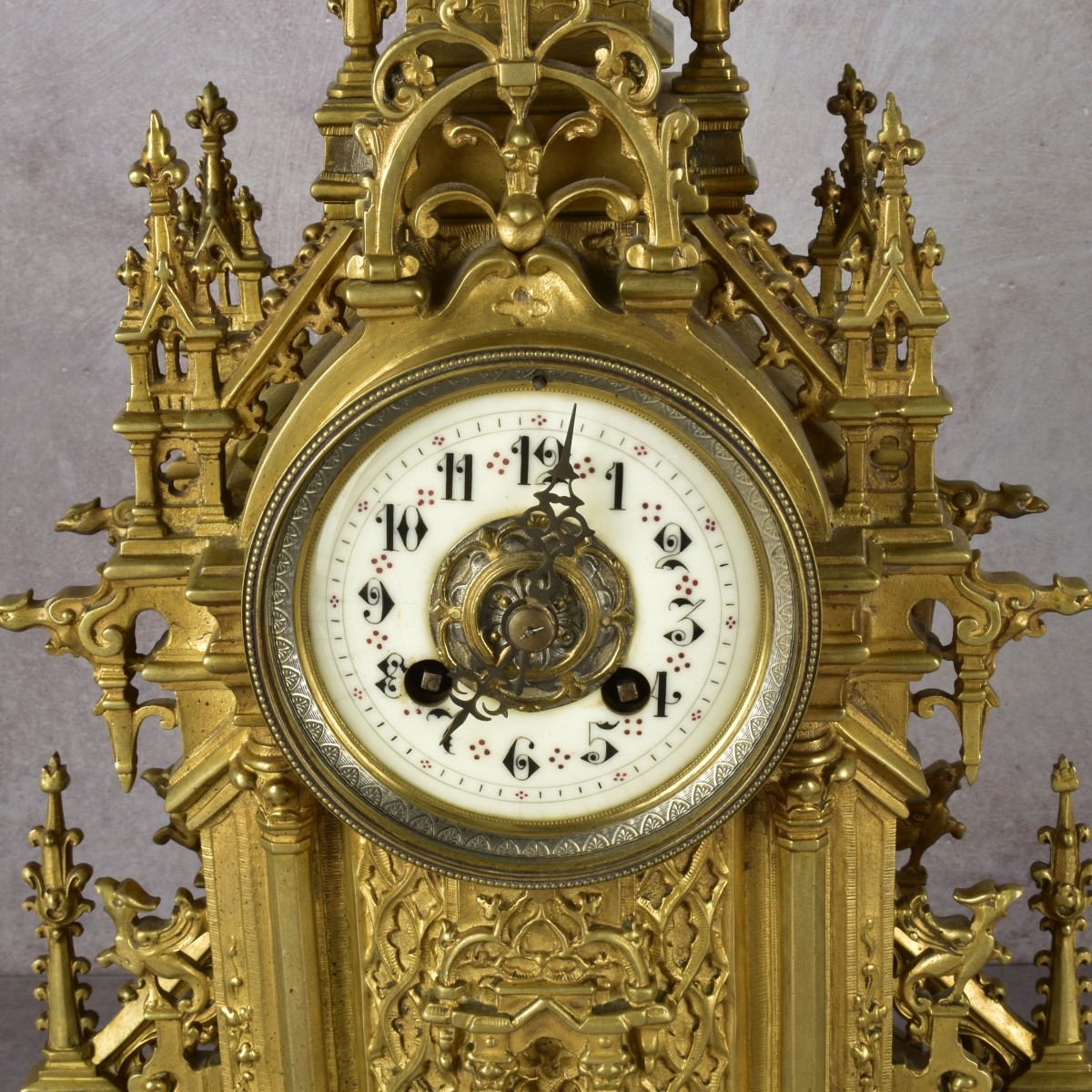 French AD Mougin Garniture Set