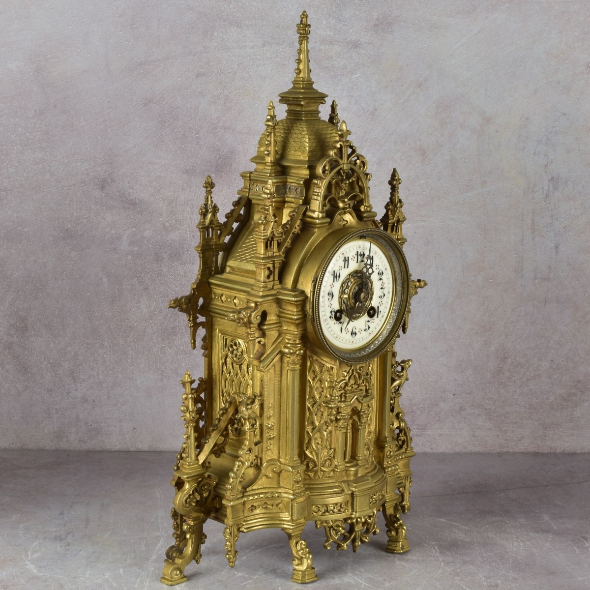 French AD Mougin Garniture Set