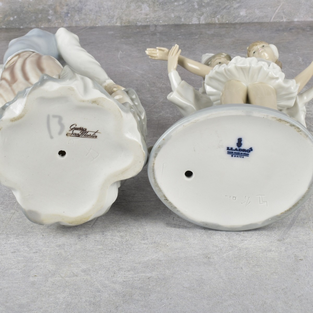 Lladro and Guerra San Martin Sculptures