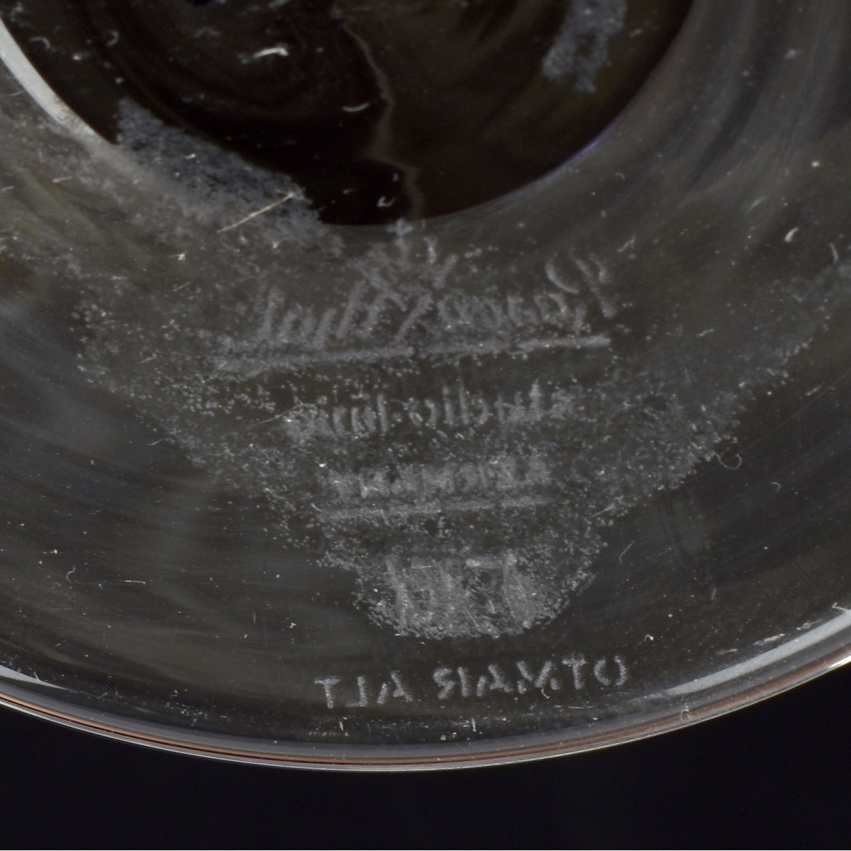 Vintage Art Glass Tableware Pieces