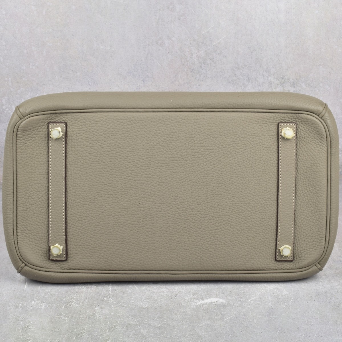 Replica Hermes Birkin Taupe Leather Bag