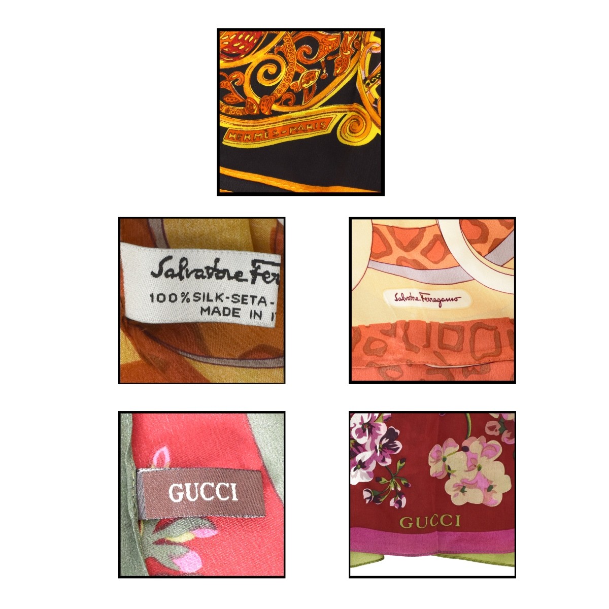 Replica Designer Silk Scarves