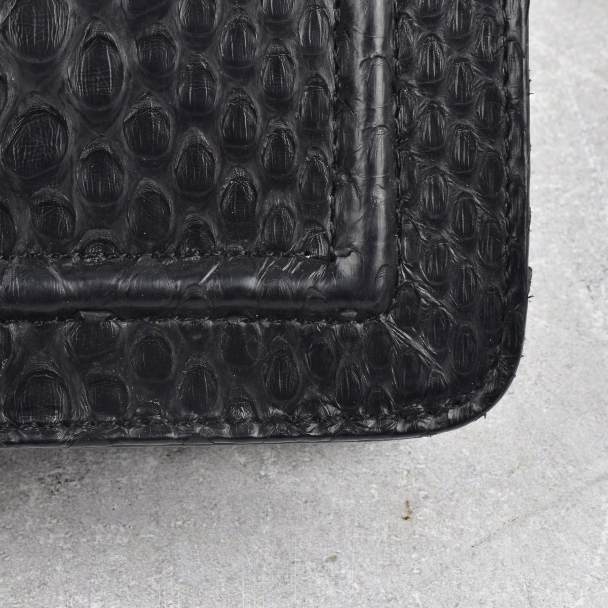 Replica Channel Back Python Antico Flap Bag