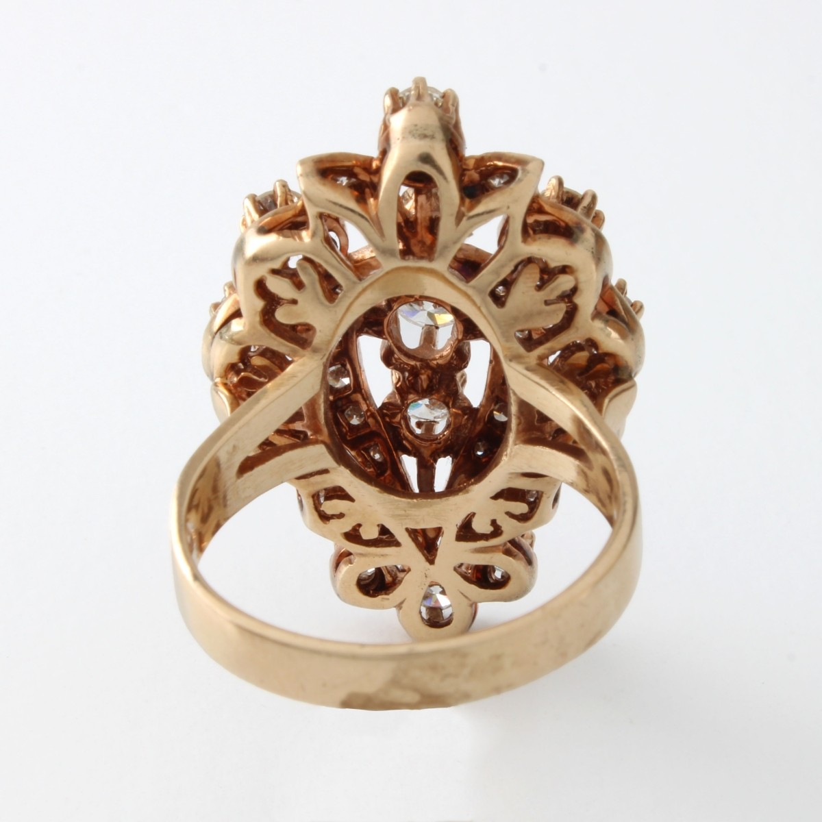 Diamond and 14K Ring