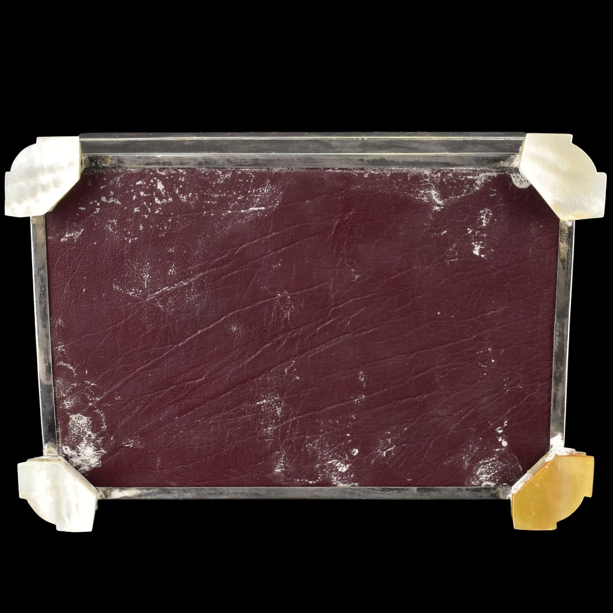 Birmingham Silver, MOP and Jade Box