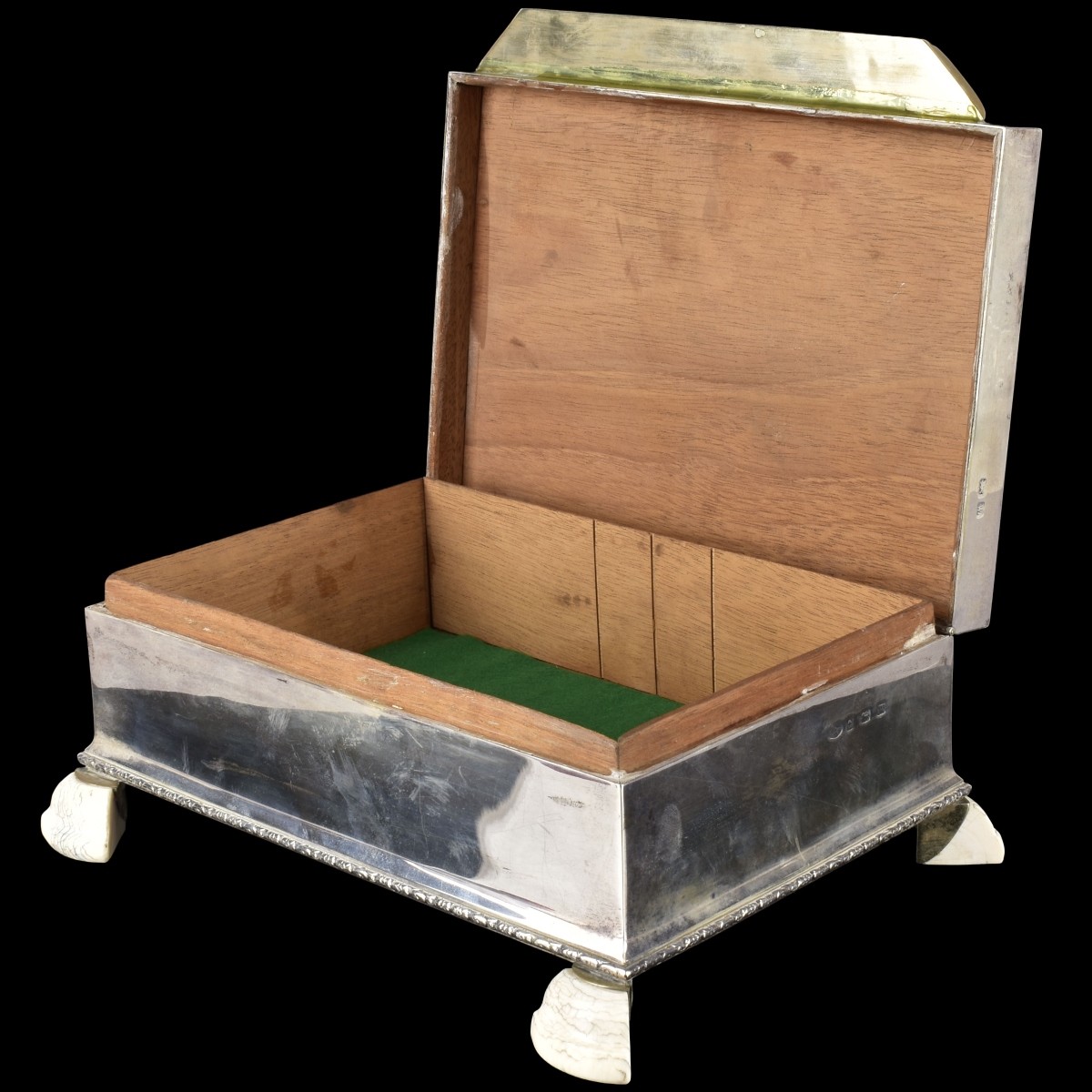 Birmingham Silver and Enamel Box