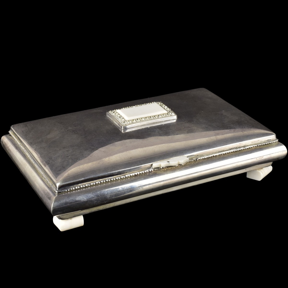 Art Nouveau 925 Sterling Silver Box