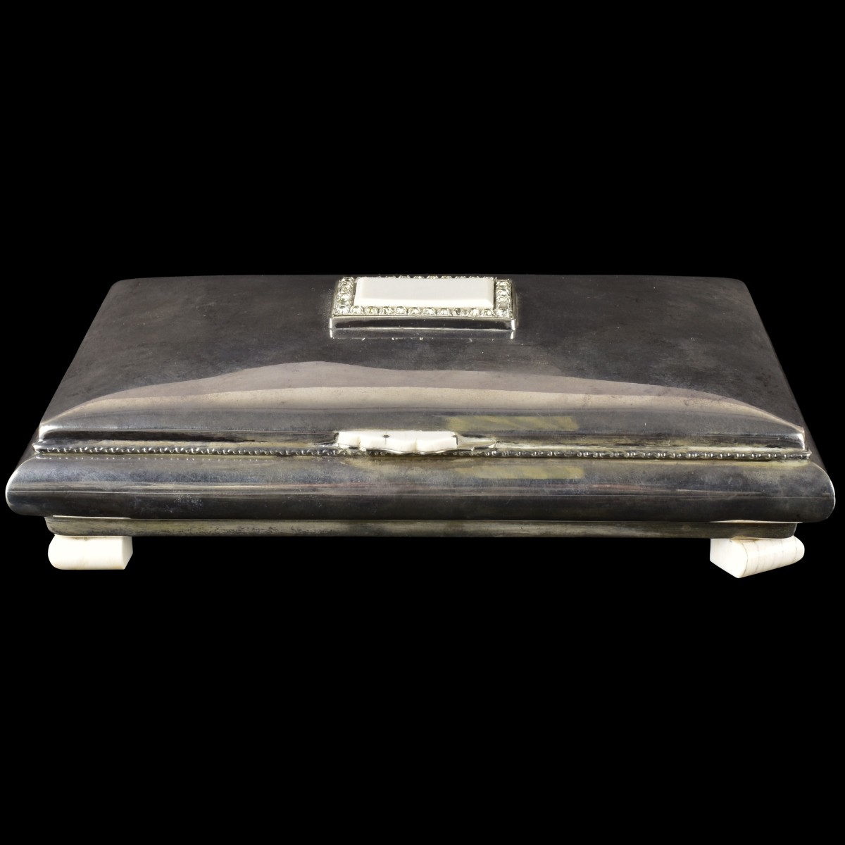 Art Nouveau 925 Sterling Silver Box